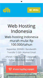 Mobile Screenshot of dapurhosting.com