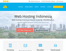 Tablet Screenshot of dapurhosting.com