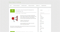 Desktop Screenshot of blog.dapurhosting.com